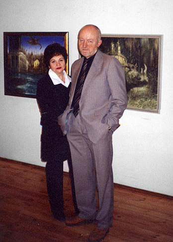 Ričardas Filistovičius with wife Valentina